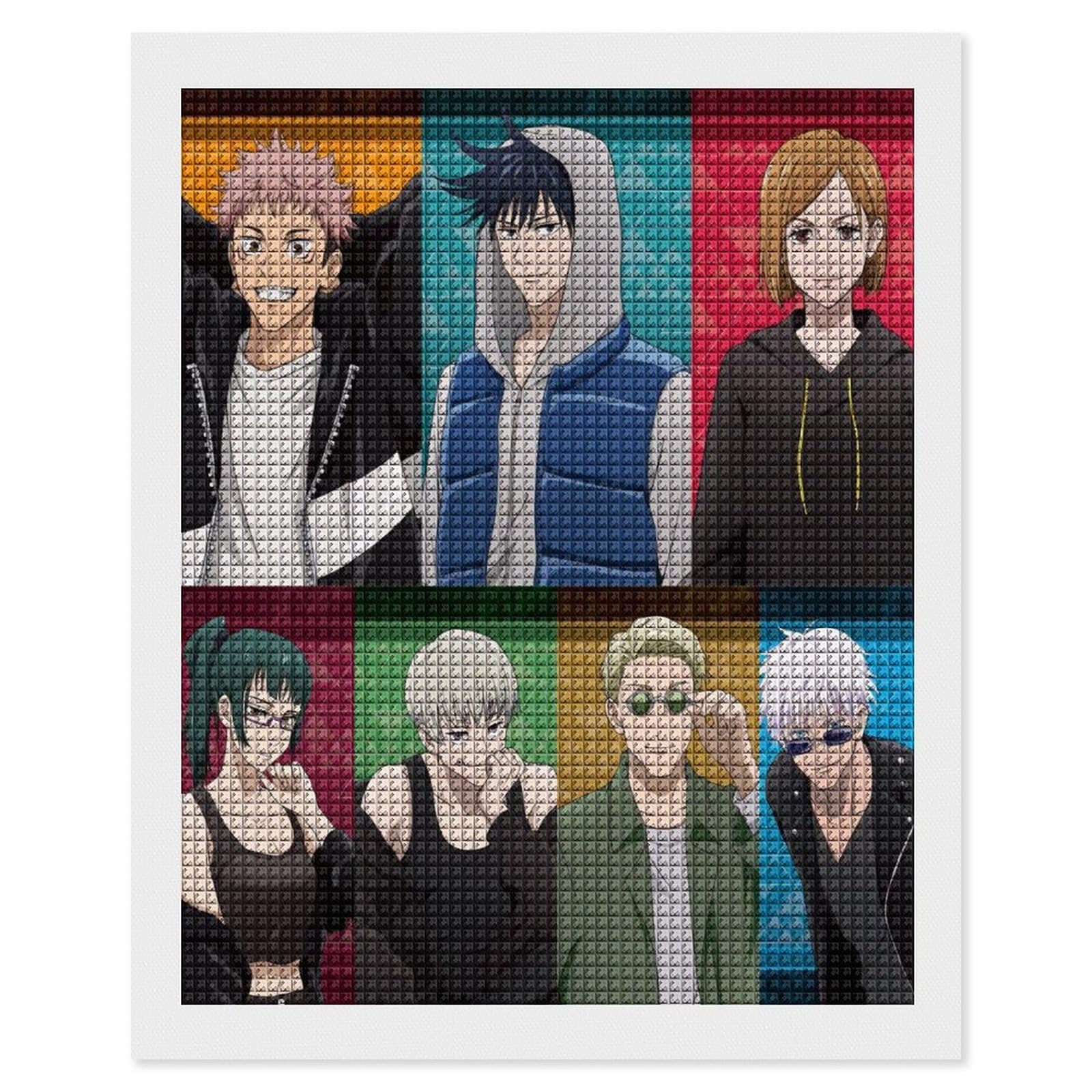 Amazon.co.jp: 呪術廻戦 ダイヤモンドアート キャラクター アニメ